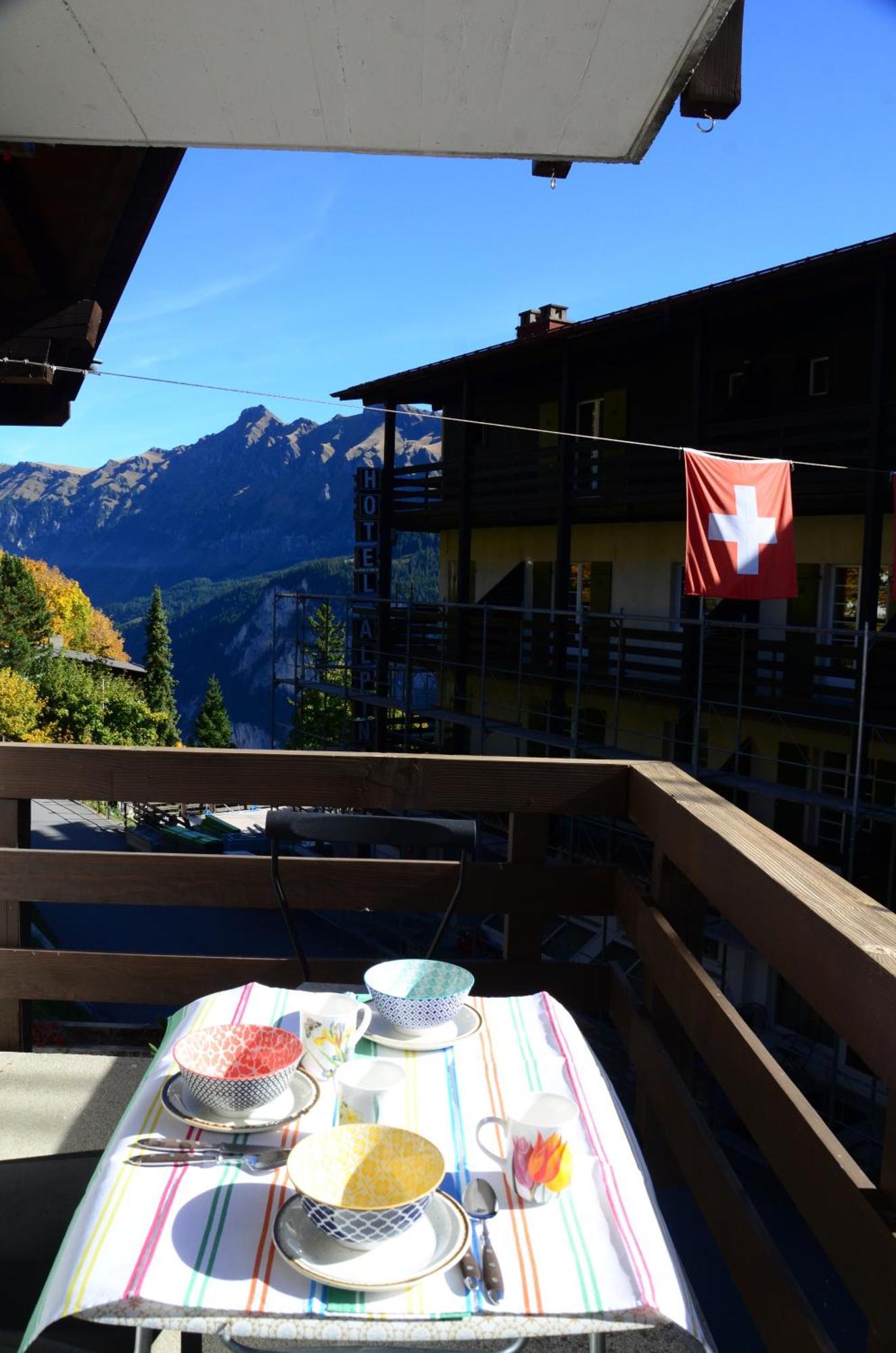 Charming And Cosy Apartment Murren Exterior photo